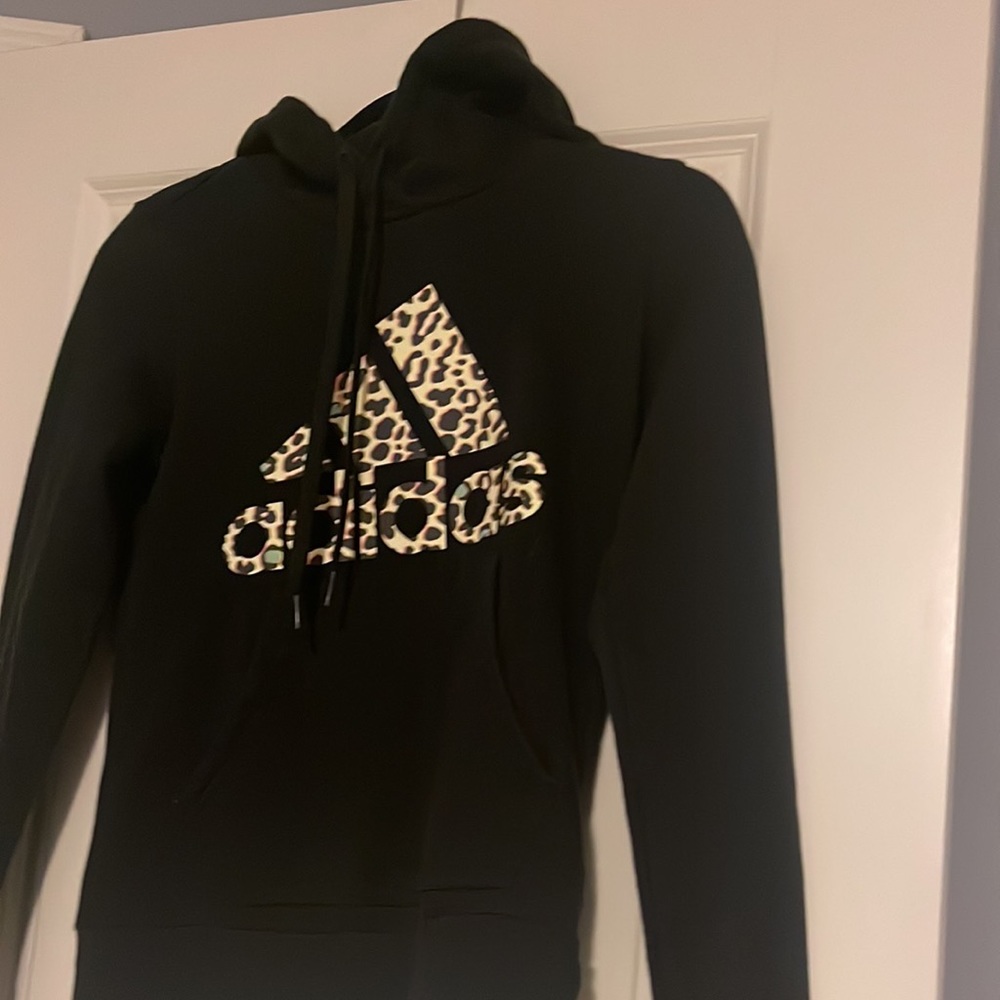 Black kids Adidas hoodie
